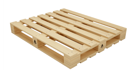 pallet 4 vie reversibile